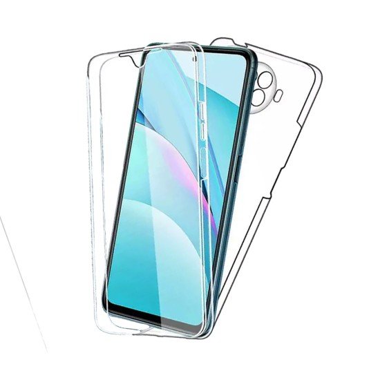 Funda de Silicona 360º para Xiaomi Mi 10t Lite 5g Transparente